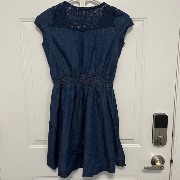 Guess Kids Denim Dress Girls size 14 - Picture 4 of 4